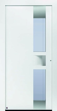 Двери входные алюминиевые Hormann Thermo Carbon Мотив 302 в Геленджике