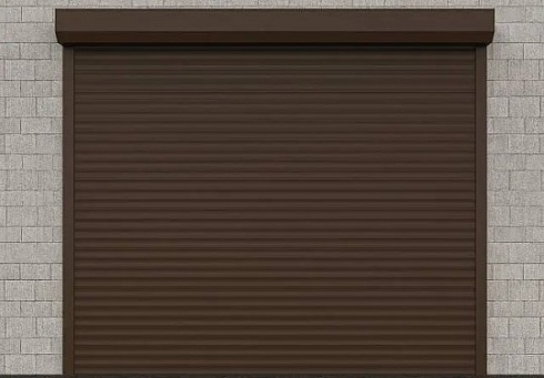 Рольставни для гаража (рулонные ворота) Алютех Trend с алюминиевым профилем PD/77 с доставкой в Геленджике 
