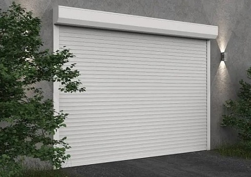 Автоматические рулонные ворота для гаража серии Алютех Prestige с алюминиевым профилем AR/555N с доставкой в Геленджике 
