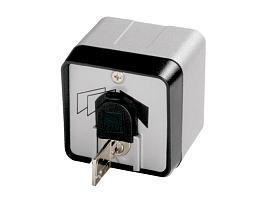 Купить Ключ-выключатель накладной SET-J с защитной цилиндра, автоматику и привода came для ворот в Геленджике